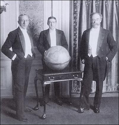 Amundsen, Shackleton en Peary