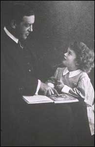 Ernest Shackleton met zijn zoon Edward
