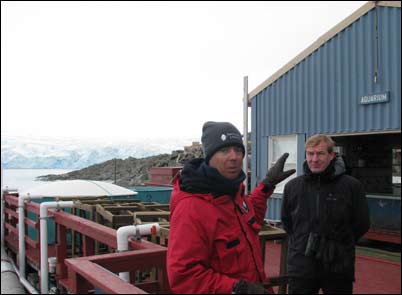 Rondleiding op Palmer Station